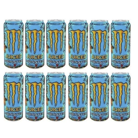 Energético Monster Mango Loco Juiced 12 Latas 473ml