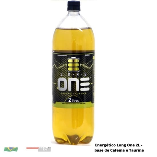 Energético Long One 2L base de Cafeína e Taurina