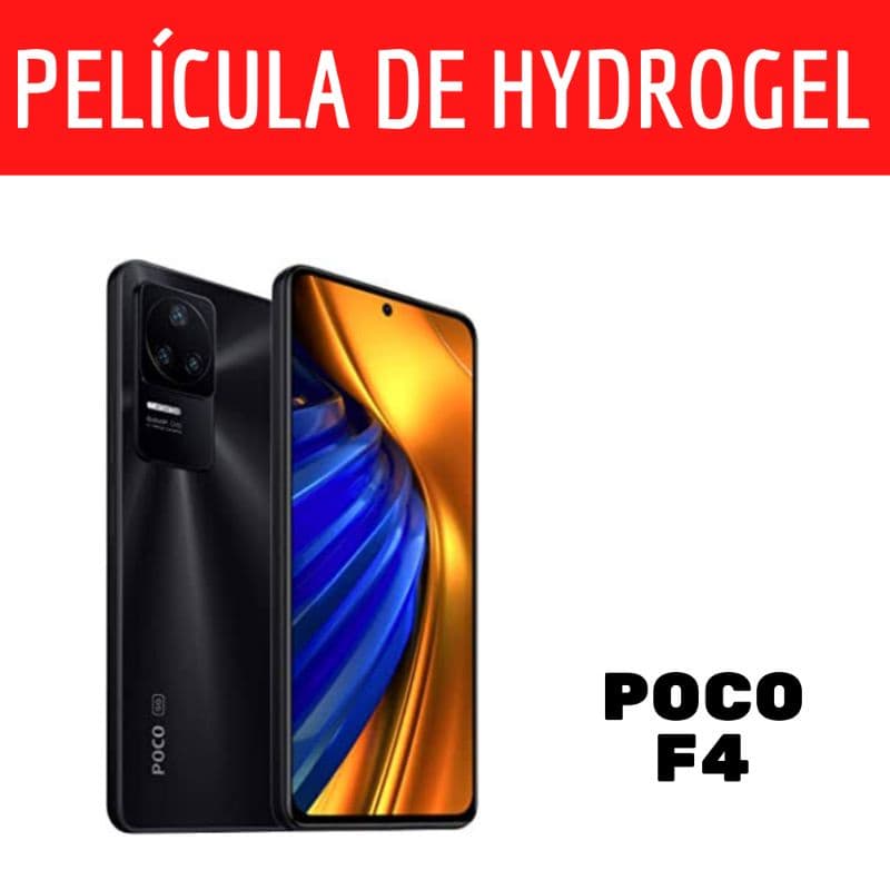 Película Hydrogel Pocophone F4 Xiaomi Smartphone Celular Anti Impacto Premium