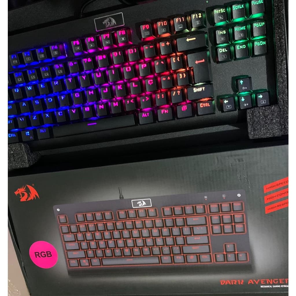 Teclado Mecânico Redragon Dark Avenger RGB (recondicionado)