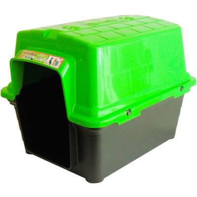 Casinha Para Cães E Gatos Furacão Pet Desmontável N3 Verde - FURACÃO PET