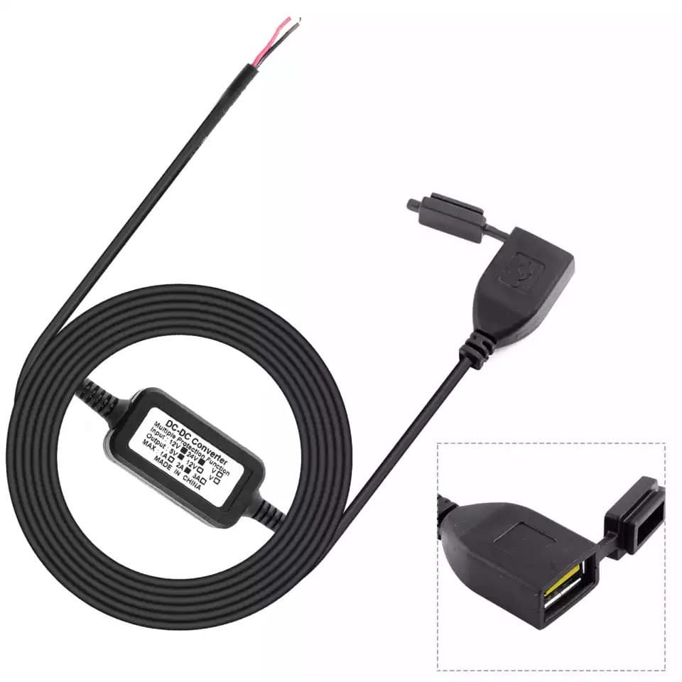 Carregador de Celular Para Moto E Carro 12V Para 5V