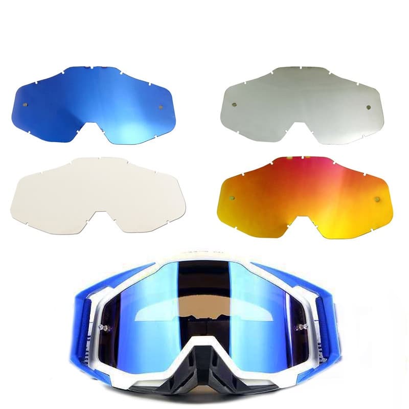 Lentes De Motocicleta Óculos De Reposição Transparentes 336 367