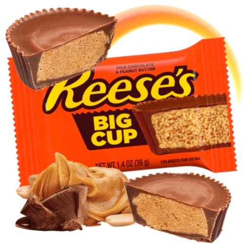 Reese's Big Cup - Milk Chocolate & Pepanut Butter - Importado EUA