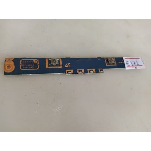 Placa Botao Notebook Samsung Np270e4e Ba92-11820a E171
