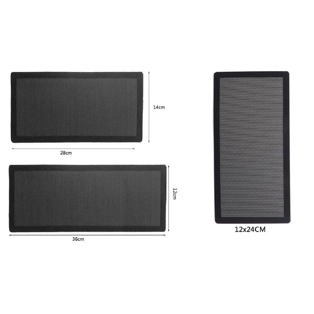 Filtro Anti Poeira Magnético 120x240mm 140x280mm 120x360mm Proteção Gabinete Pc Gamer Fan Cooler Ventoinha
