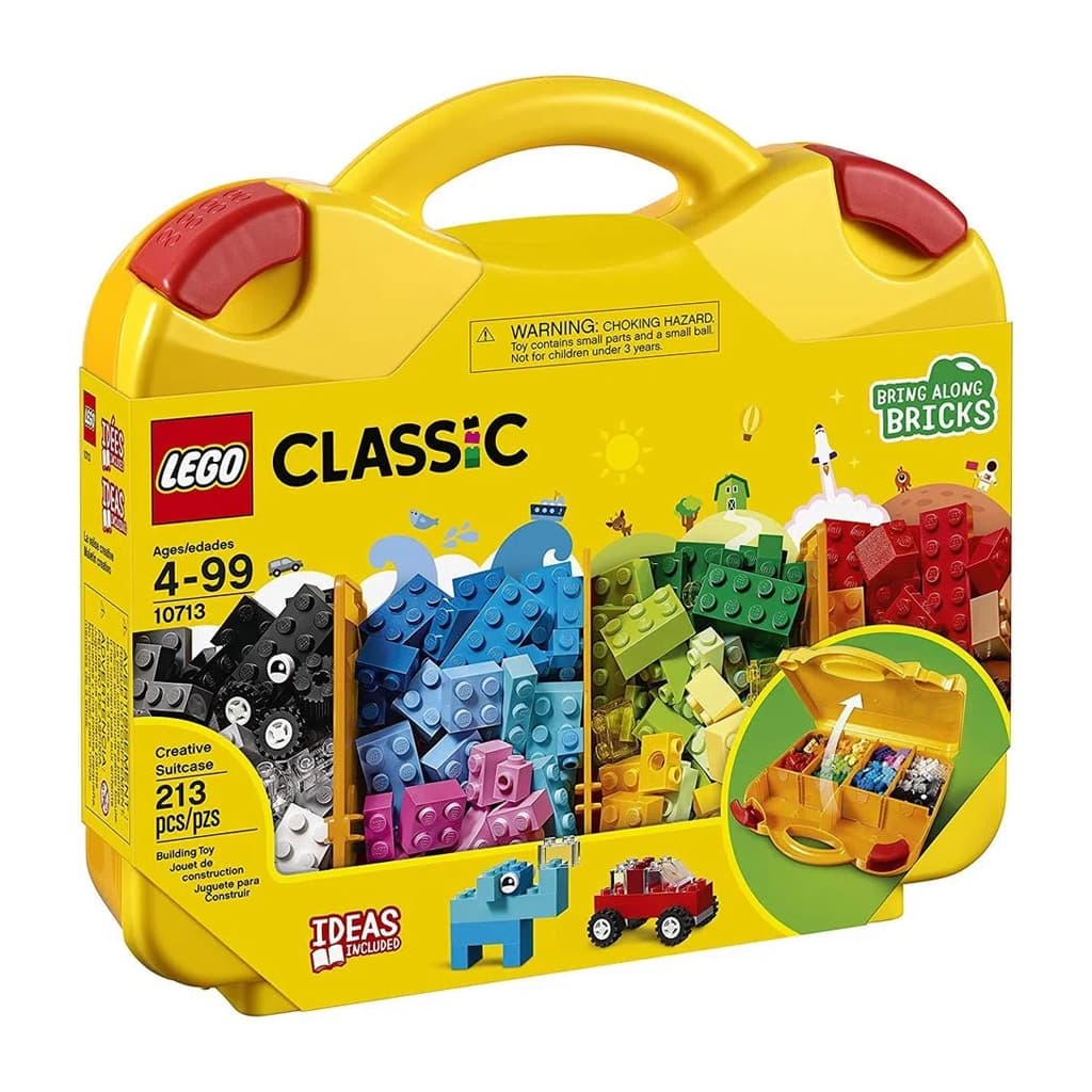 LEGO Classic Maleta da Criatividade 10713 Peças para Montar Brinquedo Infantil Criativo Original