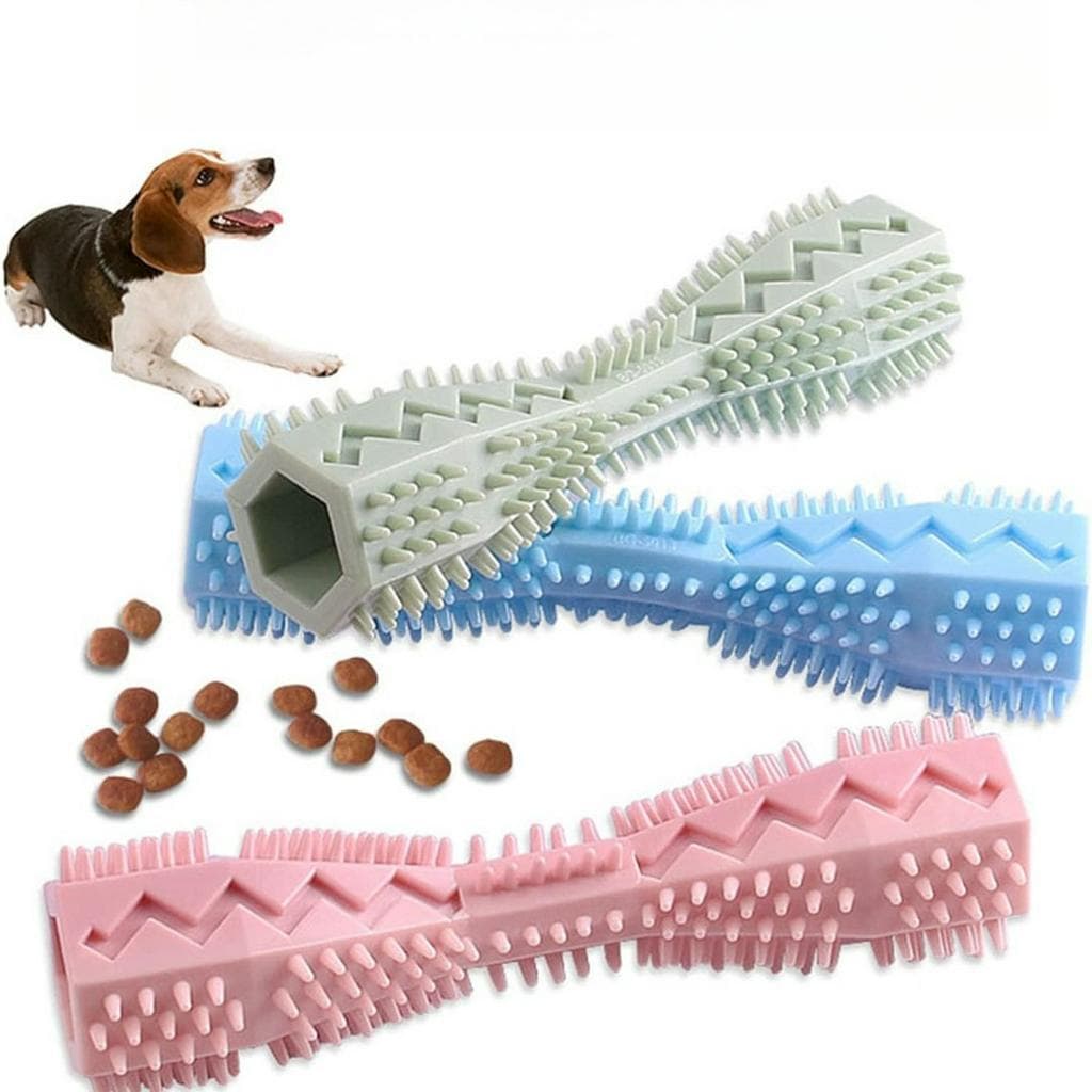  Brinquedo para Cachorro, Borracha, Limpeza de Dentes para Cachorro, Brinquedo de Lançamento para Pets, Acessórios para