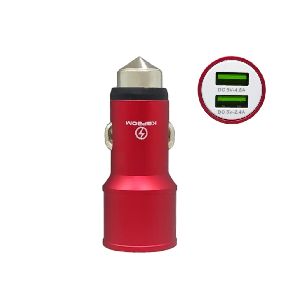 para Fonte carregador Veicular 4.8A ka-5021 FONTE PARA CARREGADOR