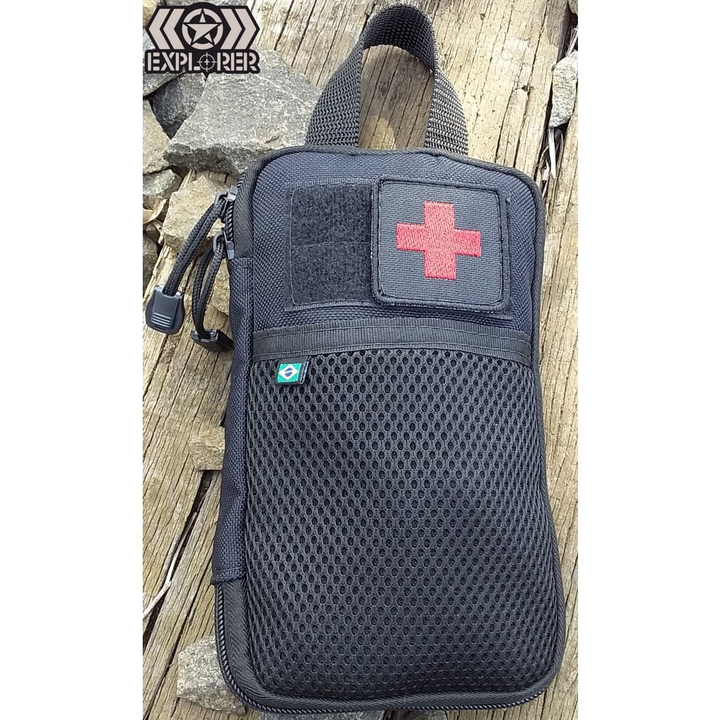 Bolsa médica tática  acessórios para  kit de primeiros socorros, bolsa de transporte, armazenamento de cintura.