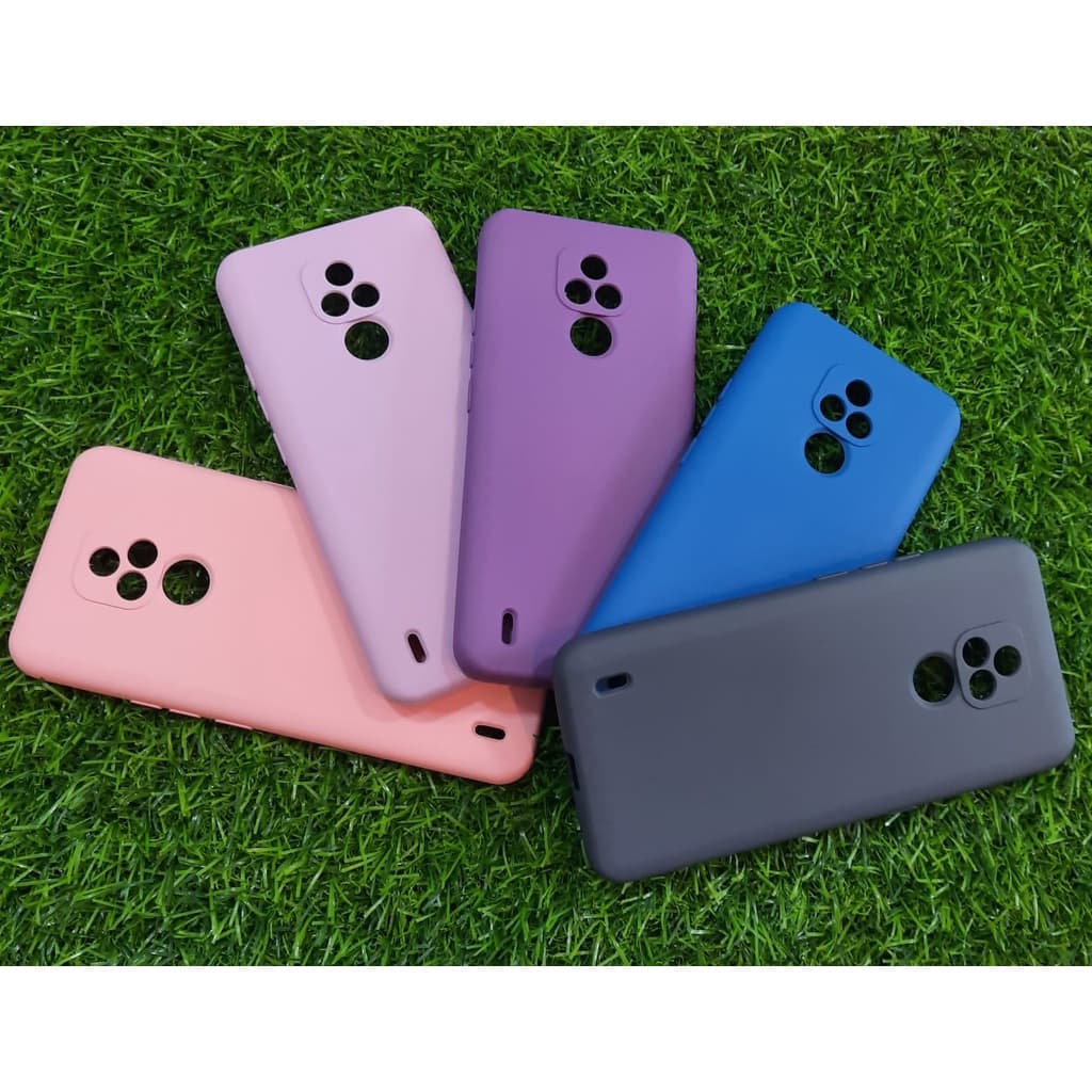 Capa capinha p/ motorola moto e7 com proteção de câmera Capa capinha p/ moto e7 aveludada Capa capinha p/ moto e7 de cor lisa