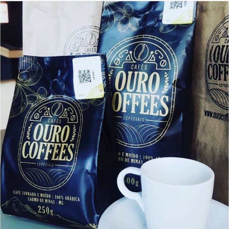 Café Ouro Coffees 250gr Torrado em Grãos