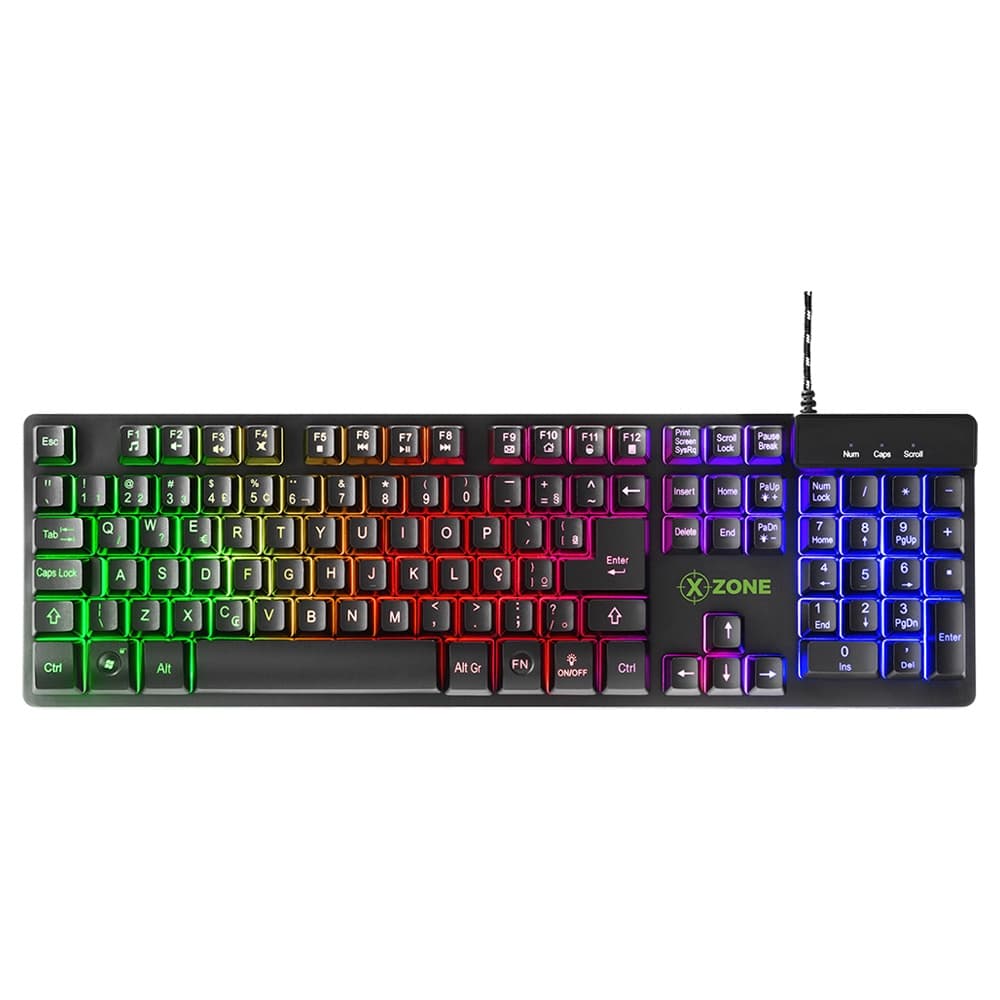 Teclado Gamer Semi Mecanico Xzone Gts-01