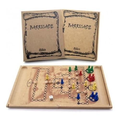 Jogo Barricade Em Madeira - Mitra