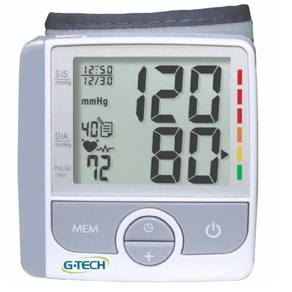 Aparelho Monitor Medidor De Pressao Arterial Automatico De Pulso G TECH