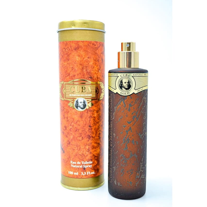 Perfume Importado Cuba Paris Gold Masculino 100ml