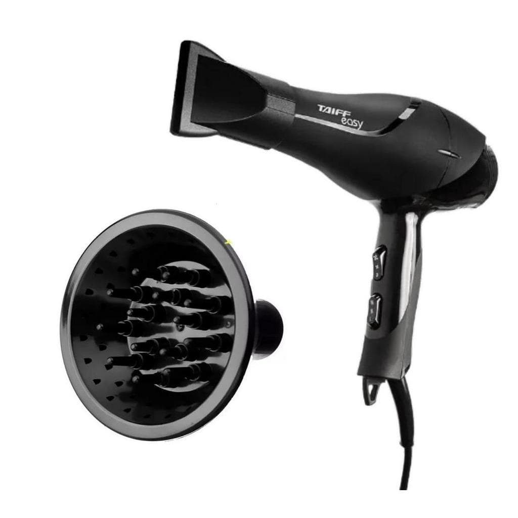 Secador E Difusor Cachos Taiff Easy Motor Profissional 1700w