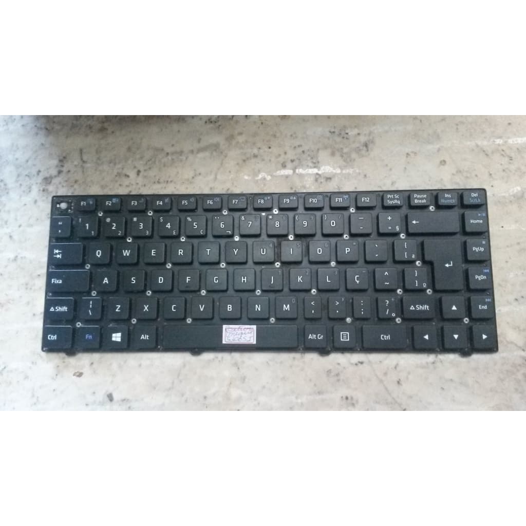 Teclado Usado Notebook Positivo Modelos 2065i Funcionando