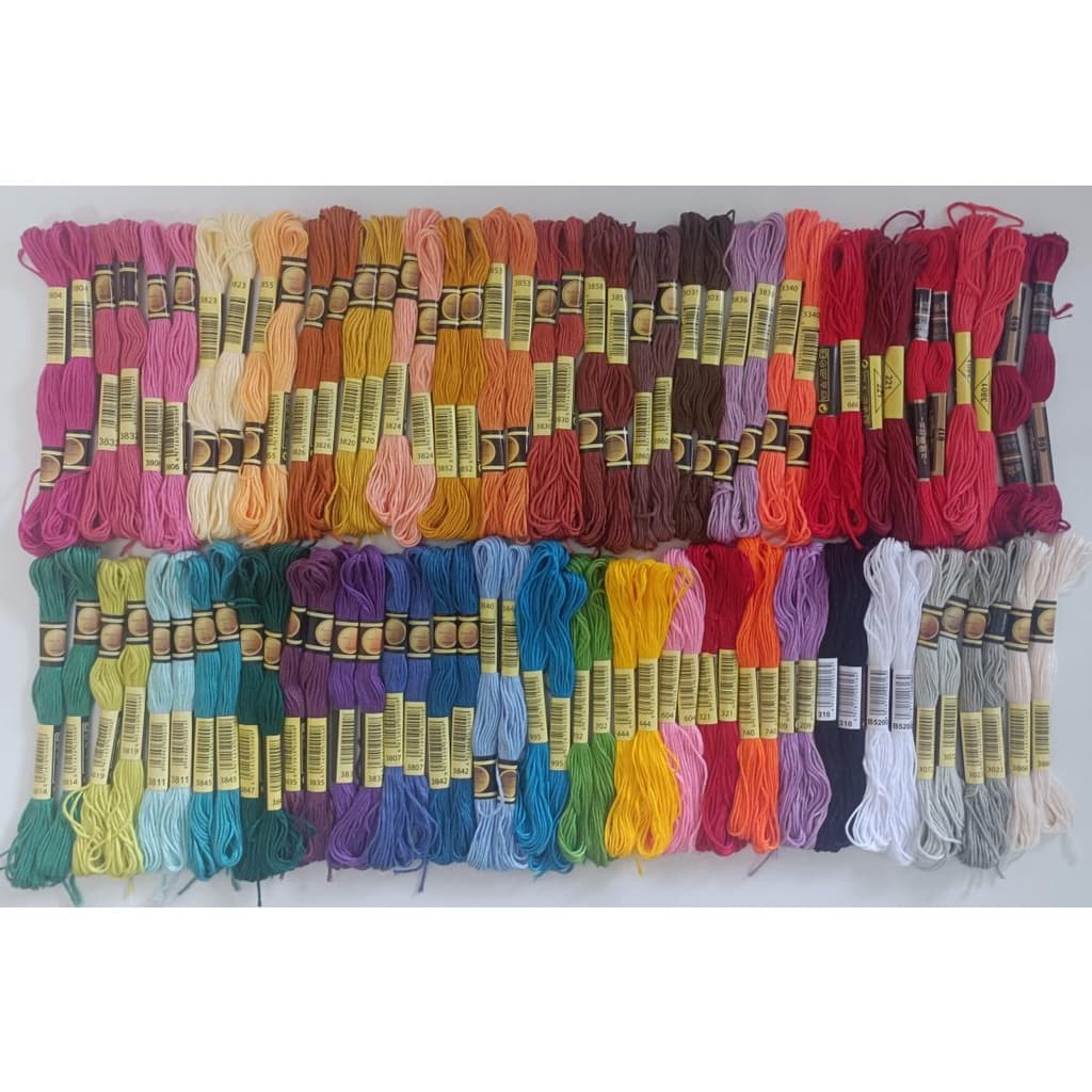 120  linha meadas para bordar ponto cruz 37 kit escolha informar no chat