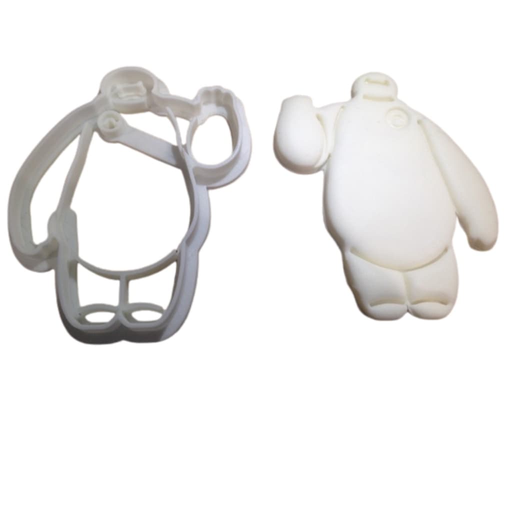 Cortador Baymax para Confeitaria Biscoitos, Pasta Americana, Biscuit, Massinha de Modelar CT10033