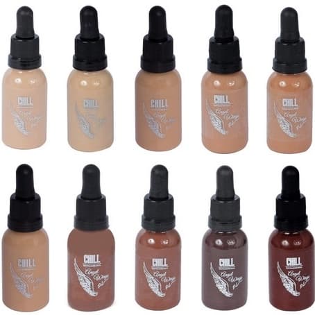 Base Líquida Média Cobertura Chill Catharine Hill Angel Wings Pri Lessa 30ml