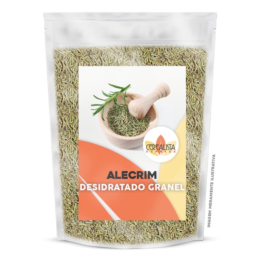 Tempero Alecrim Desidratado a Granel Condimento Culinário Tempero Natural