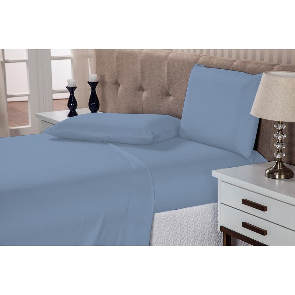 Jogo De Cama Casal 4 Peças Casal 1,88 x 1,38 x 0,18 Lençol de Cima 2,00 x 2,20 E 2x Fronha 0,50 x 0,70 150 Fios