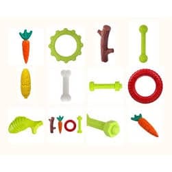 Brinquedos Mordedores Buddy Toys Nylon - Escolha o Melhor Brinquedo Duro Resistente Para Cachorro Cães