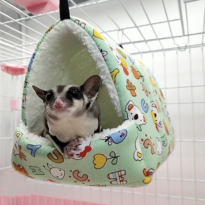 Coelho Hamster Ratinho Gaiola De Ferete Casa Inverno Pequeno Animal Para Animais De Estimação Hamsters Guinea Porco