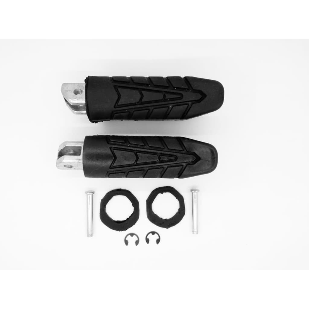Pedaleira Traseira Moto Fan/titan 125/150 Bross 125 Modelo Titan 160 Esportiva Par (atenção Não Serve Na Titan 160)