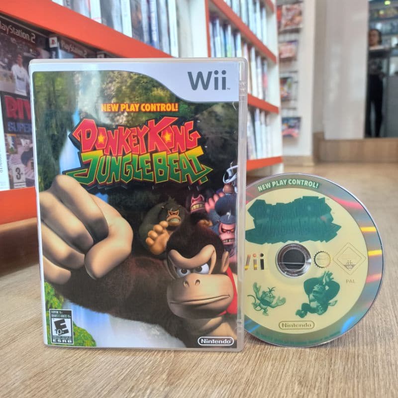 New Play Control! Donkey Kong Jungle Beat - wii