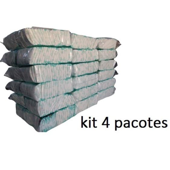 Kit Com 4 Pacotes De Fraldas Infantil Atacado Revenda Barato Promoção