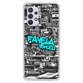 Capa de Celular Capinha Para Samsung A32 4G Personalizada - Favela Venceu
