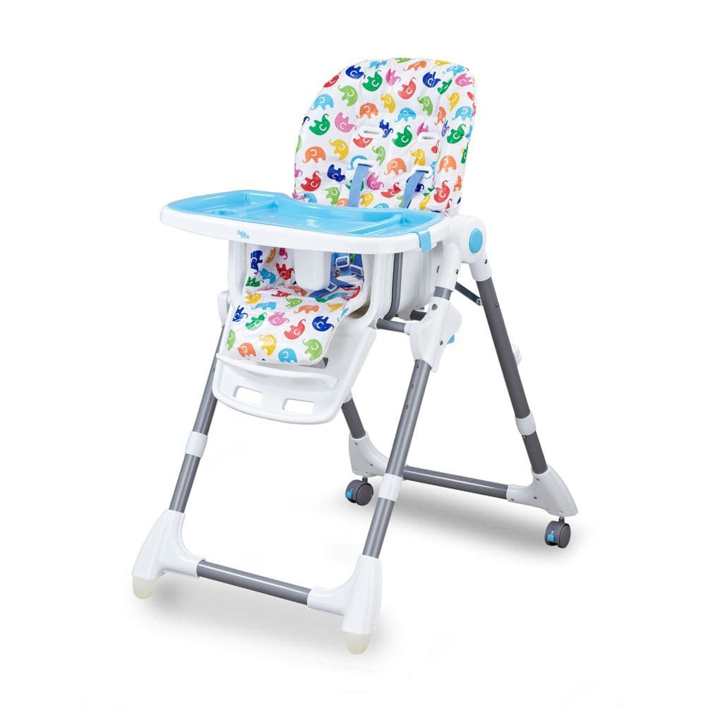 Cadeira Cadeirão Alimentação Bebe Cherry Azul Baby Style
