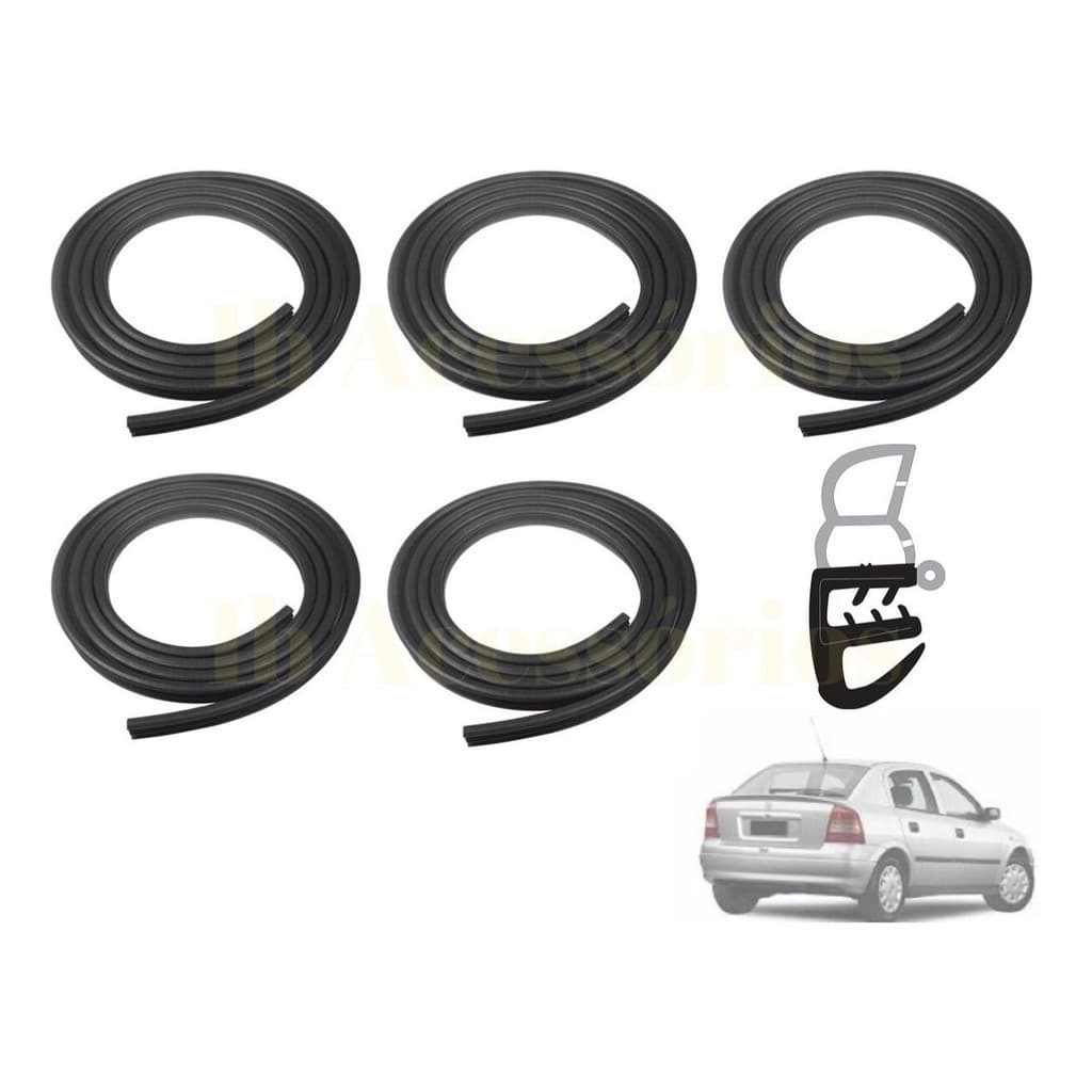 Kit Jogo Borracha Porta E Porta Mala 5 Peças Astra 95 A 2011 Automotivo
