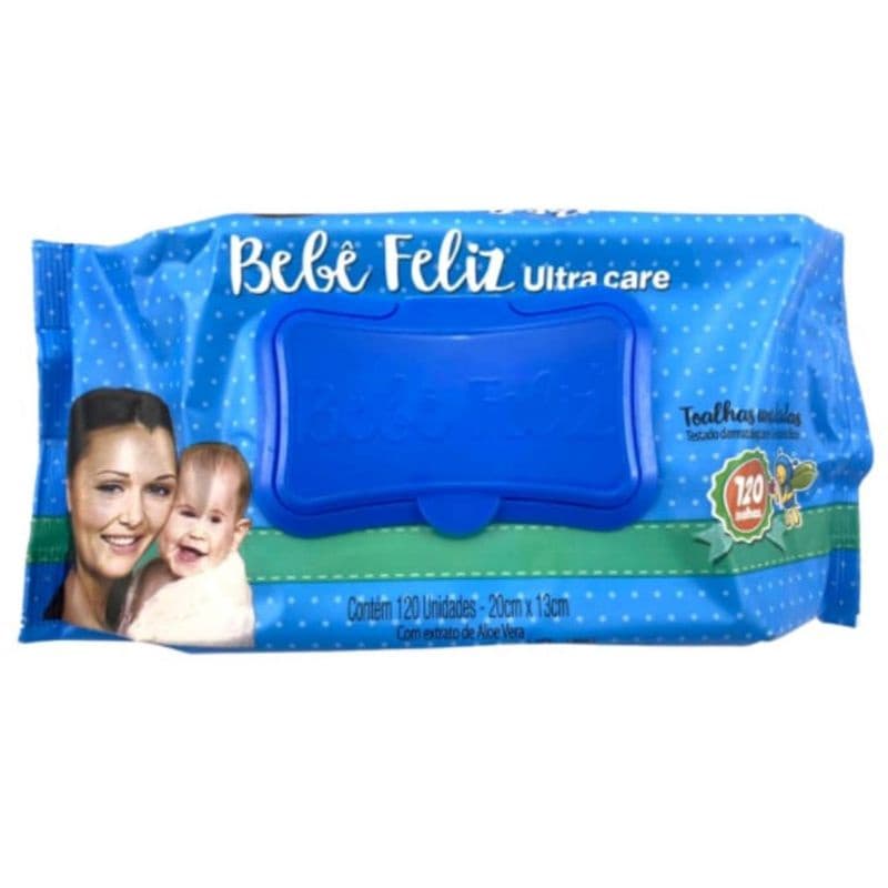 Toalhinhas umedecidas lencinhos umedecidos Bebê Feliz