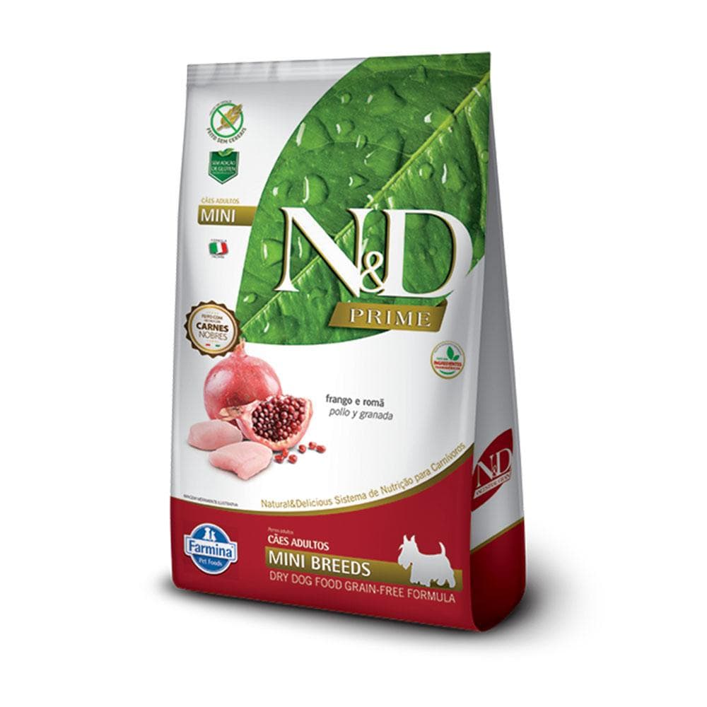 Racao Nd Prime Caes Adultos Mini Frango – 10,1kg