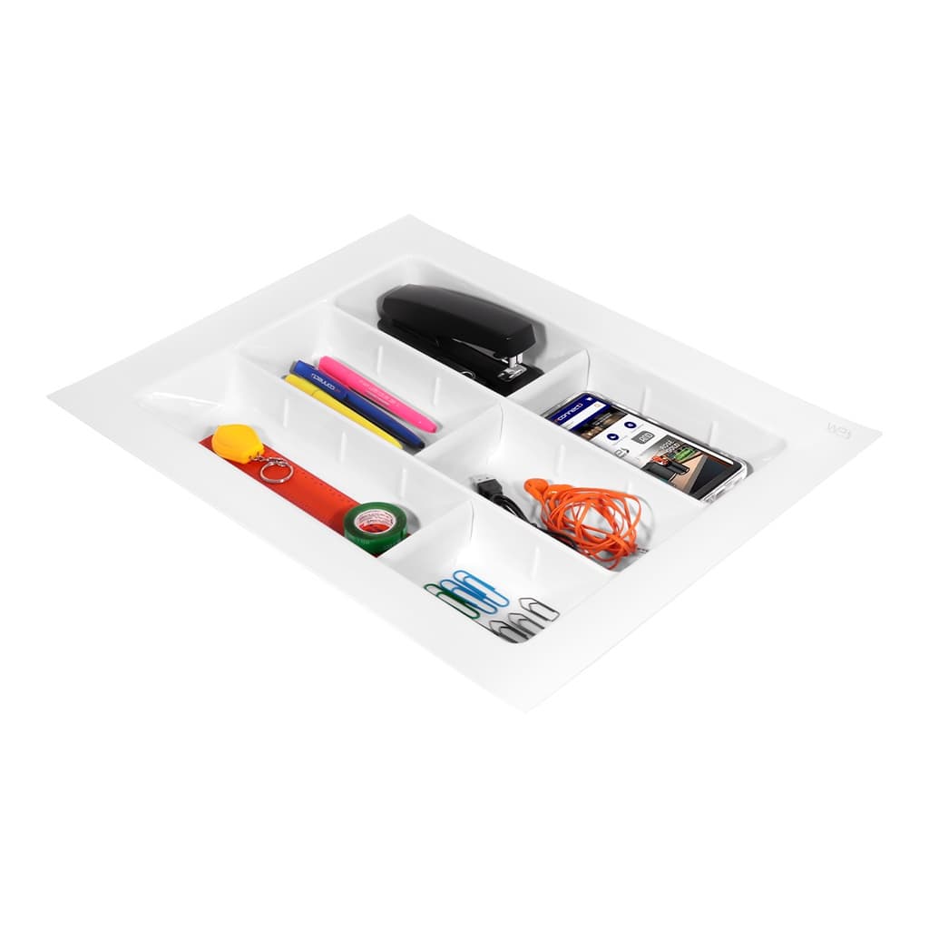 Organizador Multiuso Componível Com Divisórias 38,5x48,5x5cm Móvel Para Gaveta Cozinha Quarto