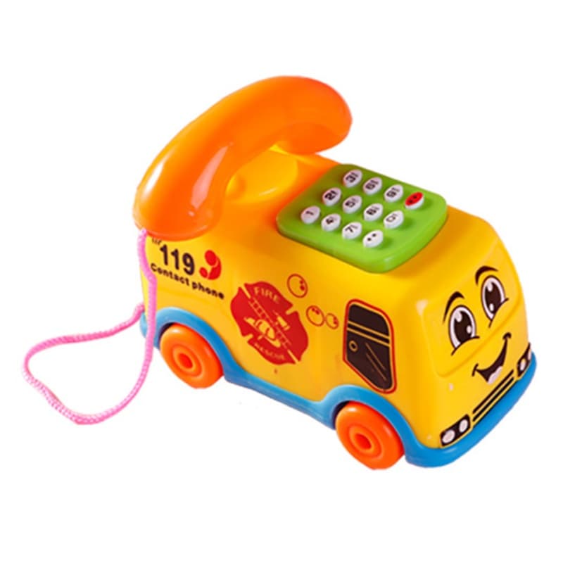 Estone Crianças Simuladas Elétrica Cena Real Brinquedo Educativo Com Música Agradável Brinquedos Educativos Portáteis