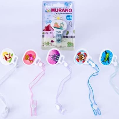 Prendedor de Chupeta Bico Bebê Essencial para o Dia a Dia Murano Para Bebe - Super Promoção