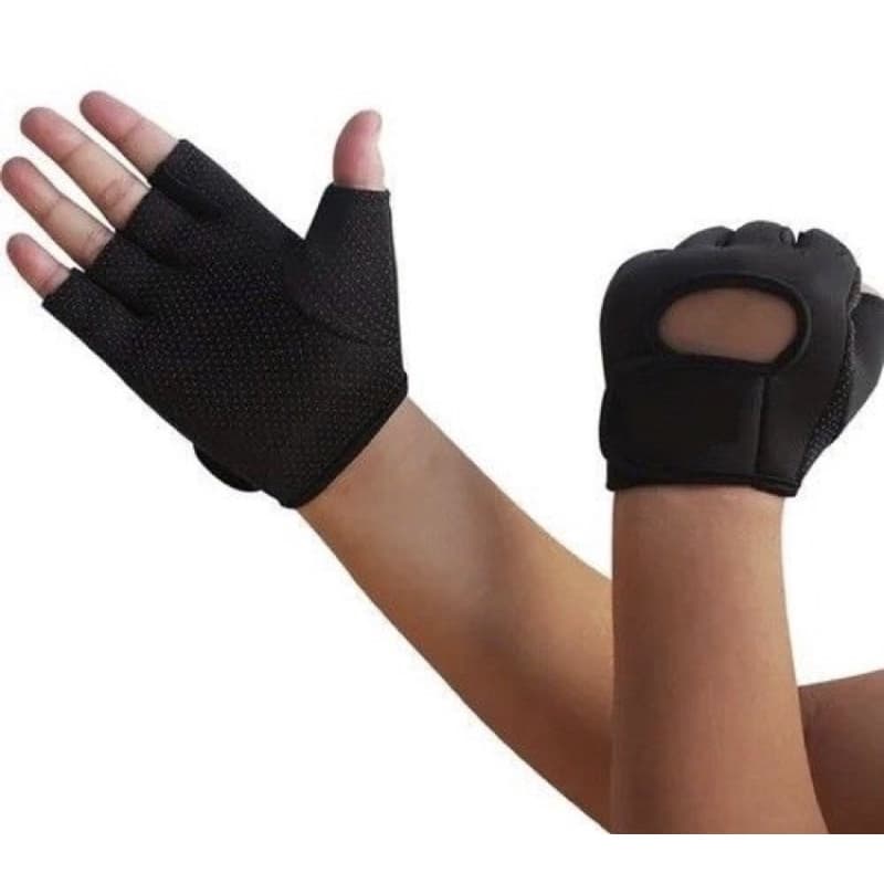 Luva Academia Treino Fitness Musculação Halteres Bike Halteres Neoprene Barato