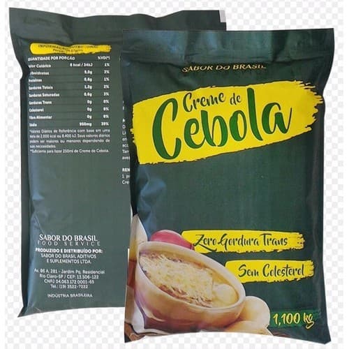 Tempero Caldo Creme De Cebola tempero receitas preparo alimentos