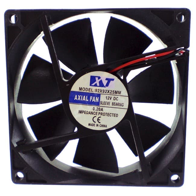 Micro Ventilador Cooler Ventoinha Fan 92x92x25mm 12V