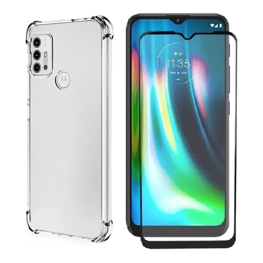 Capa Pelicula Ou Kit Para Motorola Moto G10 Moto G20 e Moto G30