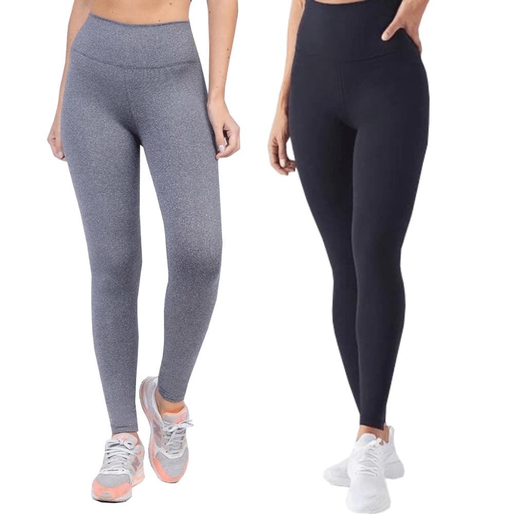 Calça Legging Feminina Fitness Academia Básica Levanta Bumbum Cintura Alta Roupas Femininas