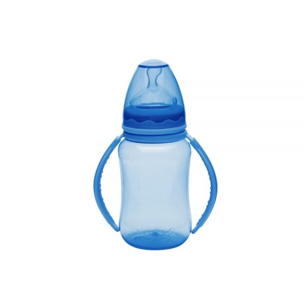 Mamadeira Aqua. Big C.Alça Bico Orto. Nº2 240ml - Kuka