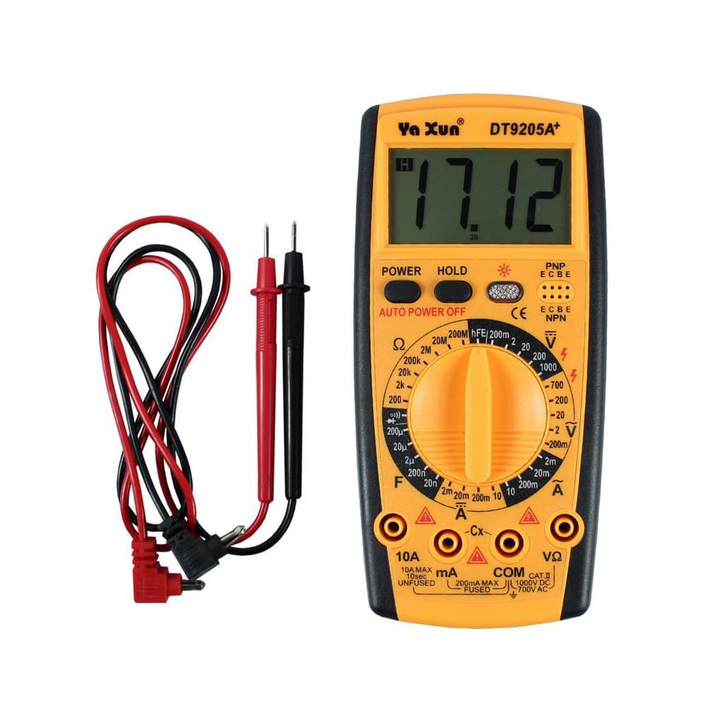 Multimetro Digital Multitester Dt 9205A+ Yaxun