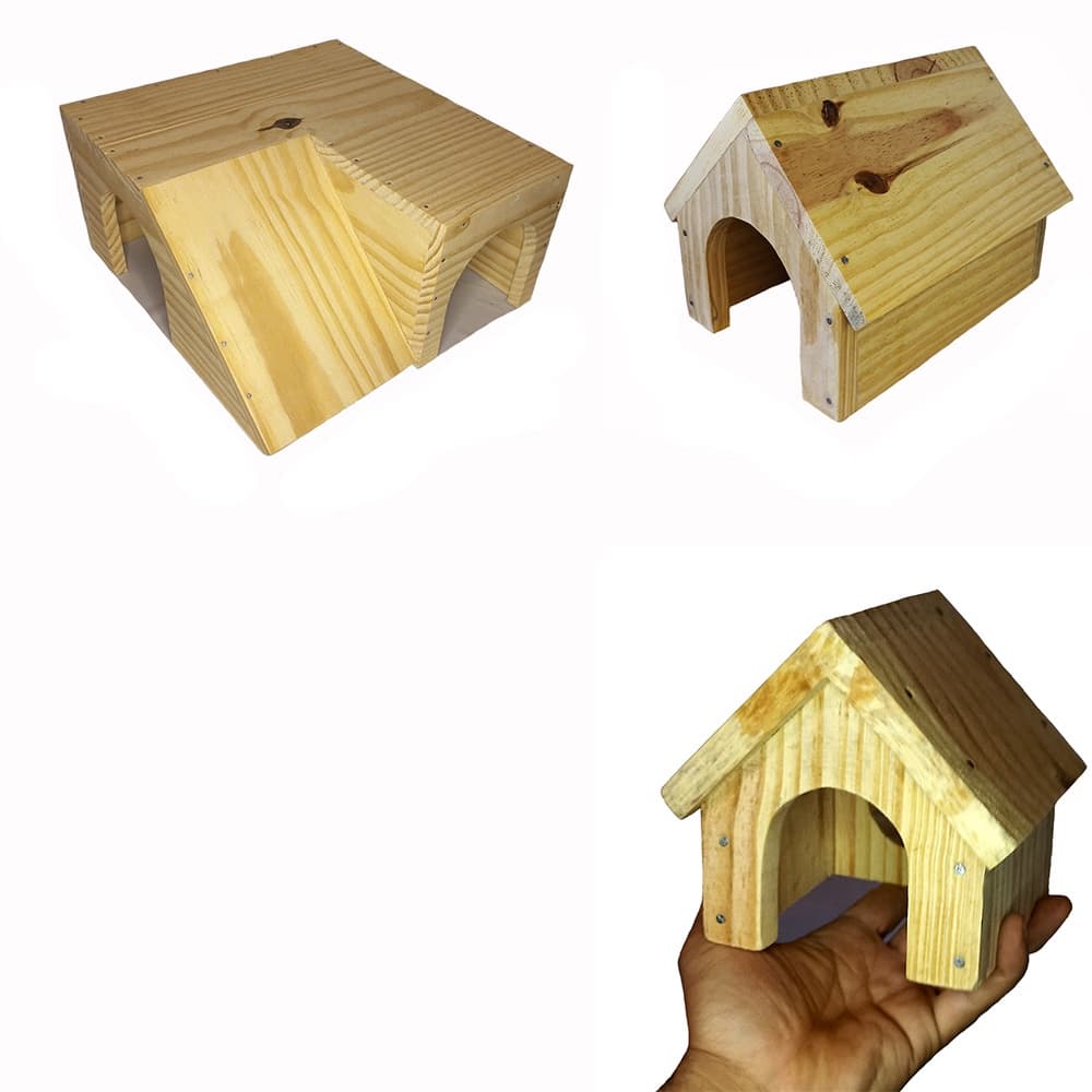 Toca Casinha Para Hamster Sírio, Gerbil, Esquilo Da Mongólia e mini roedores
