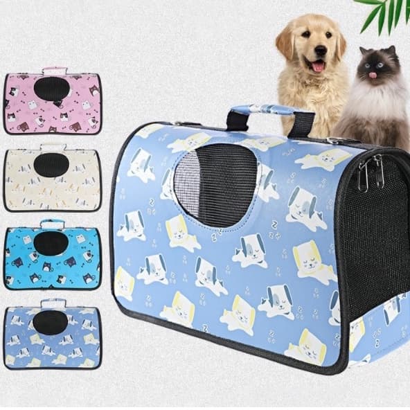 Bolsa Mala Casinha Transporte Cachorros Gatos Pet Transporte Cão Gato