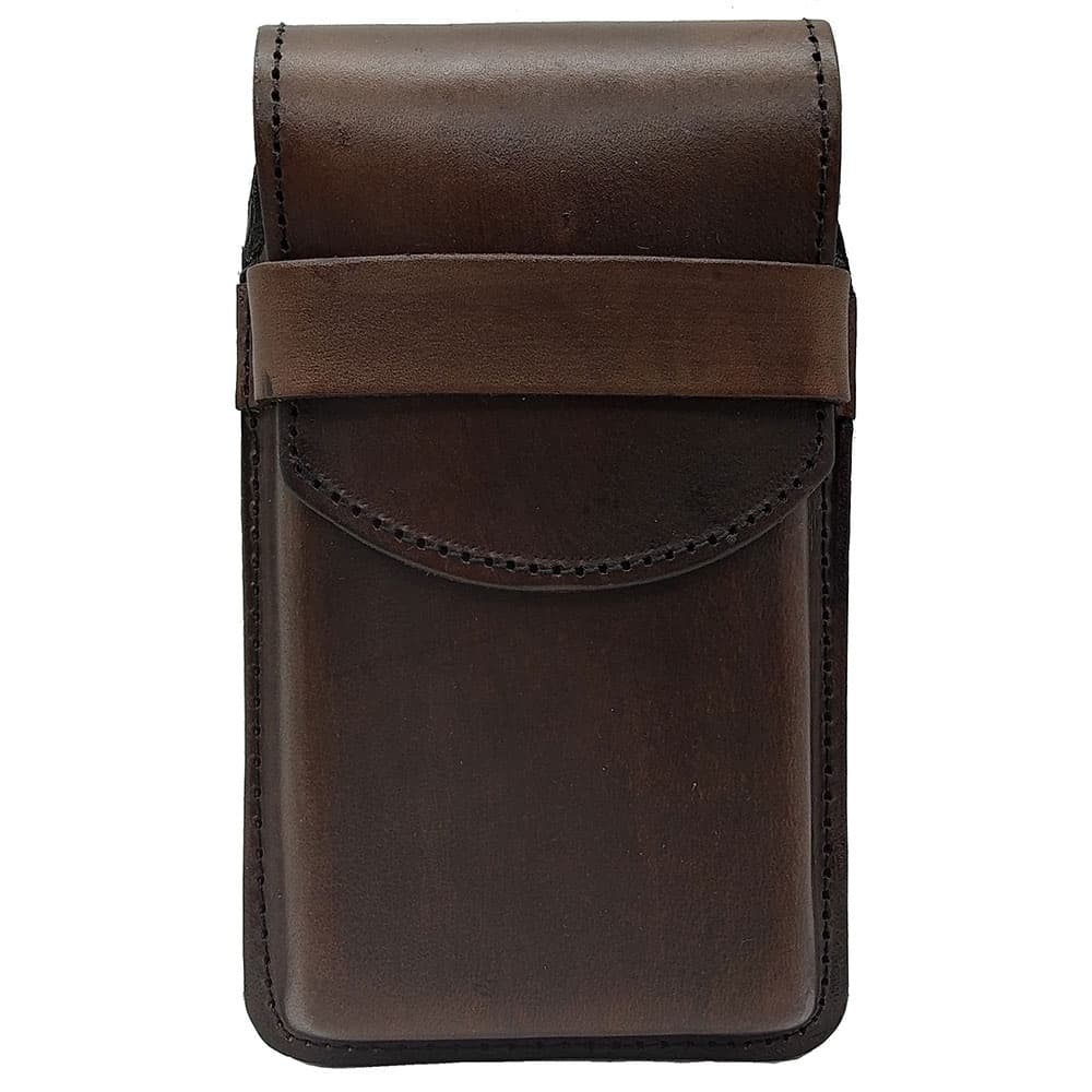 Capinha de Couro Legítimo Para Celular Bainha de Usar no Cinto Case Porta Celular